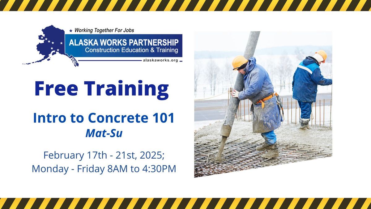 Free Training - Intro to Concrete 101