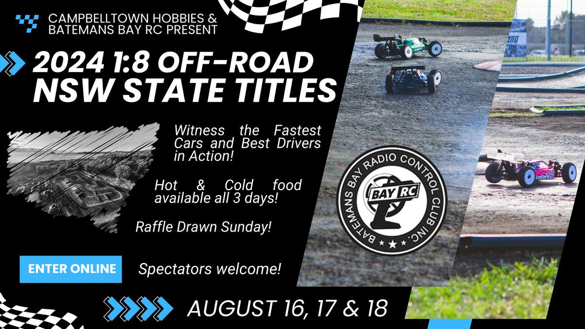 2024 Campbelltown Hobbies 1\/8th Off-Road NSW State Titles