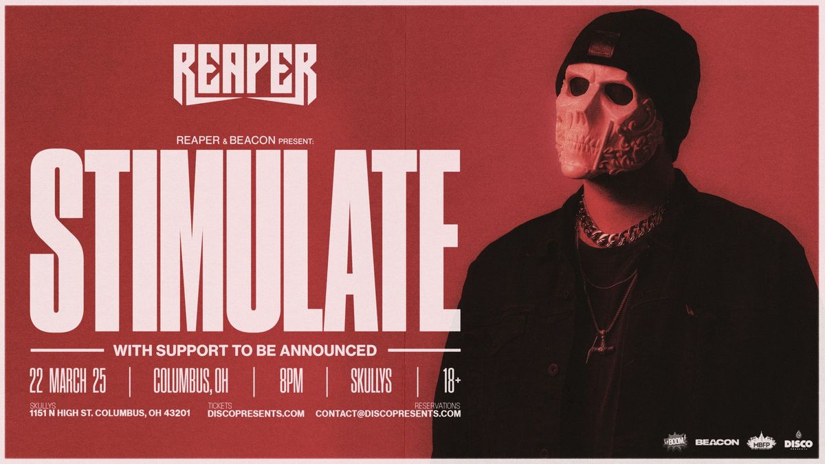 REAPER STIMULATE TOUR at LeBOOM  3.22.25 SKULLYS MUSIC-DINER