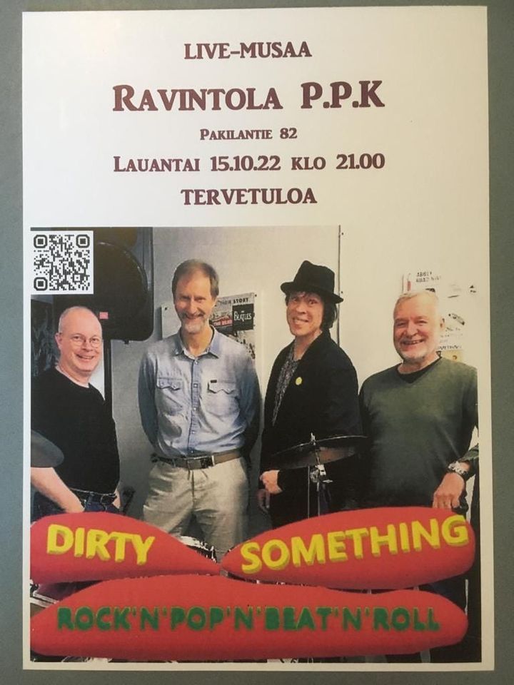 DIRTY SOMETHING - Ravintola PPK, 15.10.2022