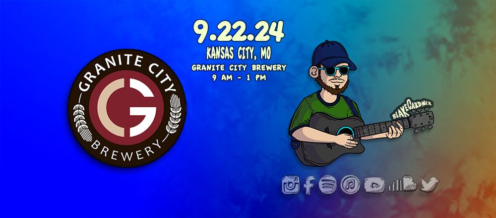 Blake Gardner @ Granite City Brewery (Kansas City, MO)