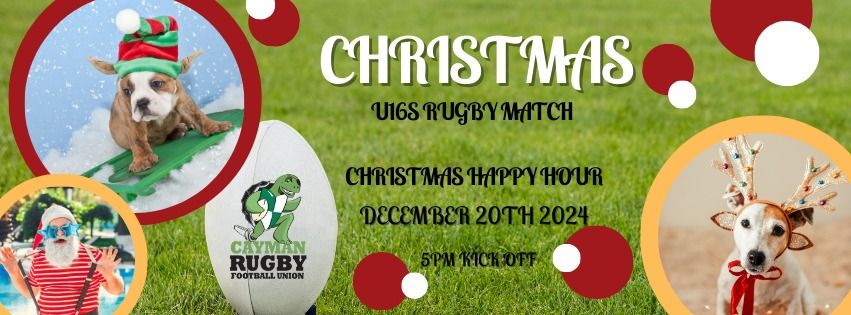 Christmas U16s Rugby Match - Happy Hour