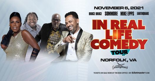 Mike Epps In Real Life Comedy Tour Norfolk Scope 6 November 21 Mike Epps In Real Life Comedy Tour Norfolk Scope 6 November 21