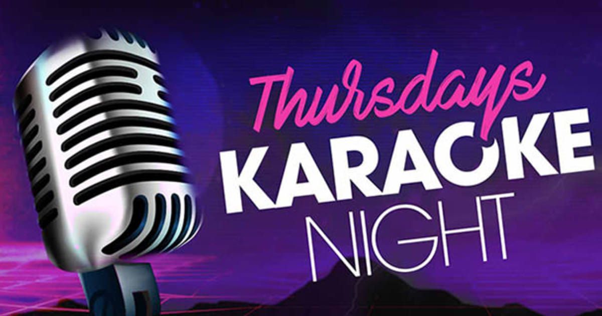 Karaoke Thursday at JJ's Pub!