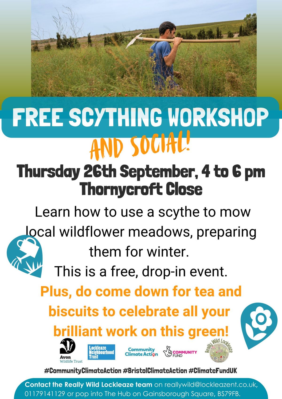 Free Scything Workshop