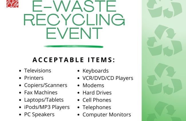 E-Waste Collection Event