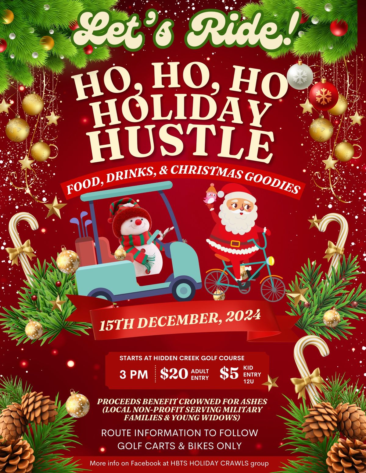 SAVE THE DATE: HO HO HO Holiday Hustle