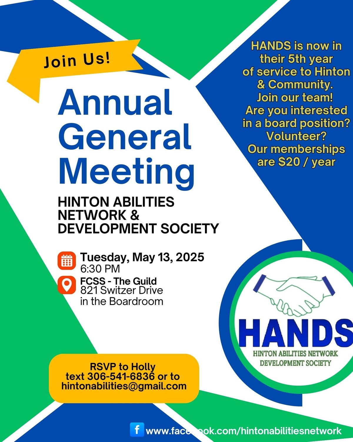 HANDS - Annual General Meeting 