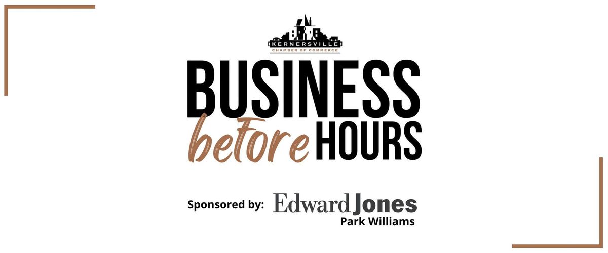 Business Before Hours - Park Williams, Edward Jones