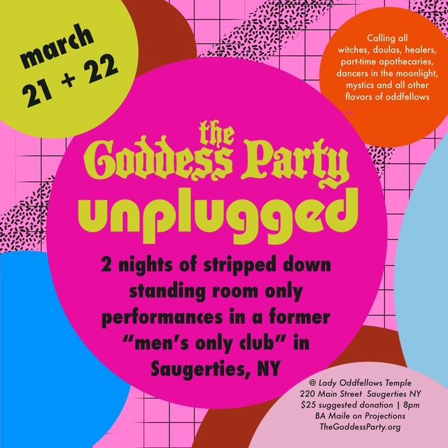 The Goddess Party presents "TGP UNPLUGGED" 