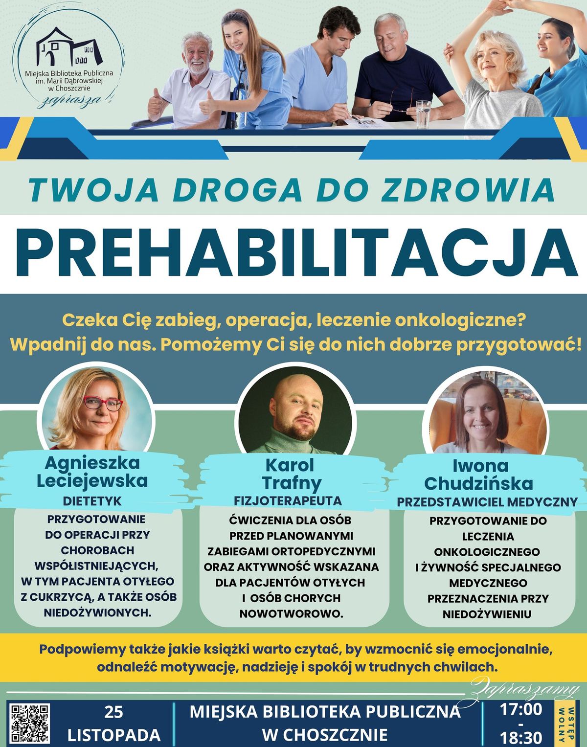 PREHABILITACJA - TWOJA DROGA DO ZDROWIA