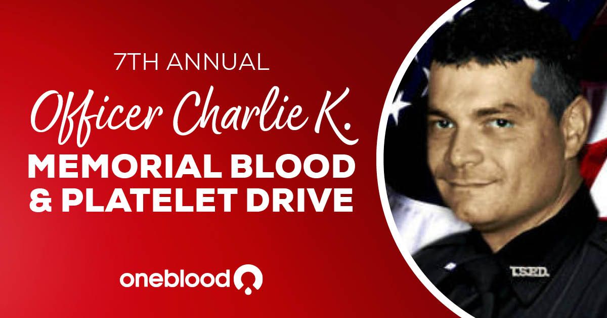 7th Annual Charlie K Memorial Blood Drive
