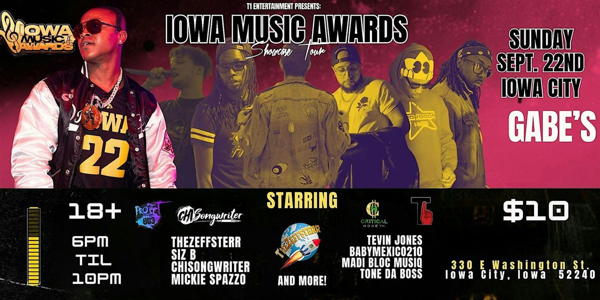 IMA TOUR SHOWCASE - Iowa City Edition Starring: TheZeffsterr