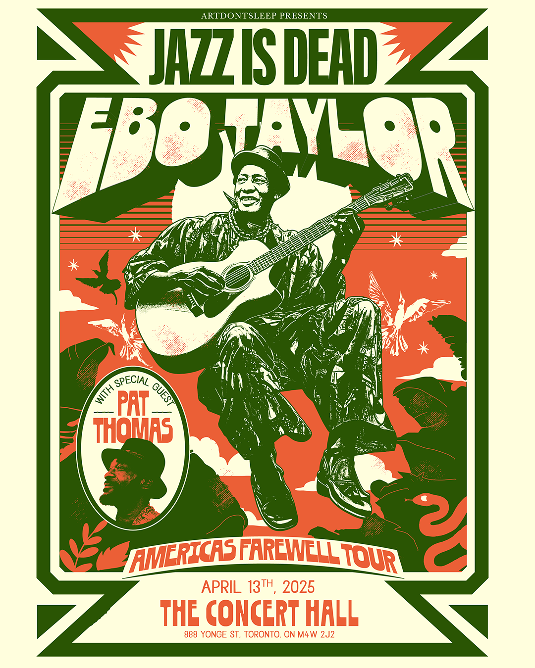 Ebo Taylor and Pat Thomas at Revolution Hall Portland