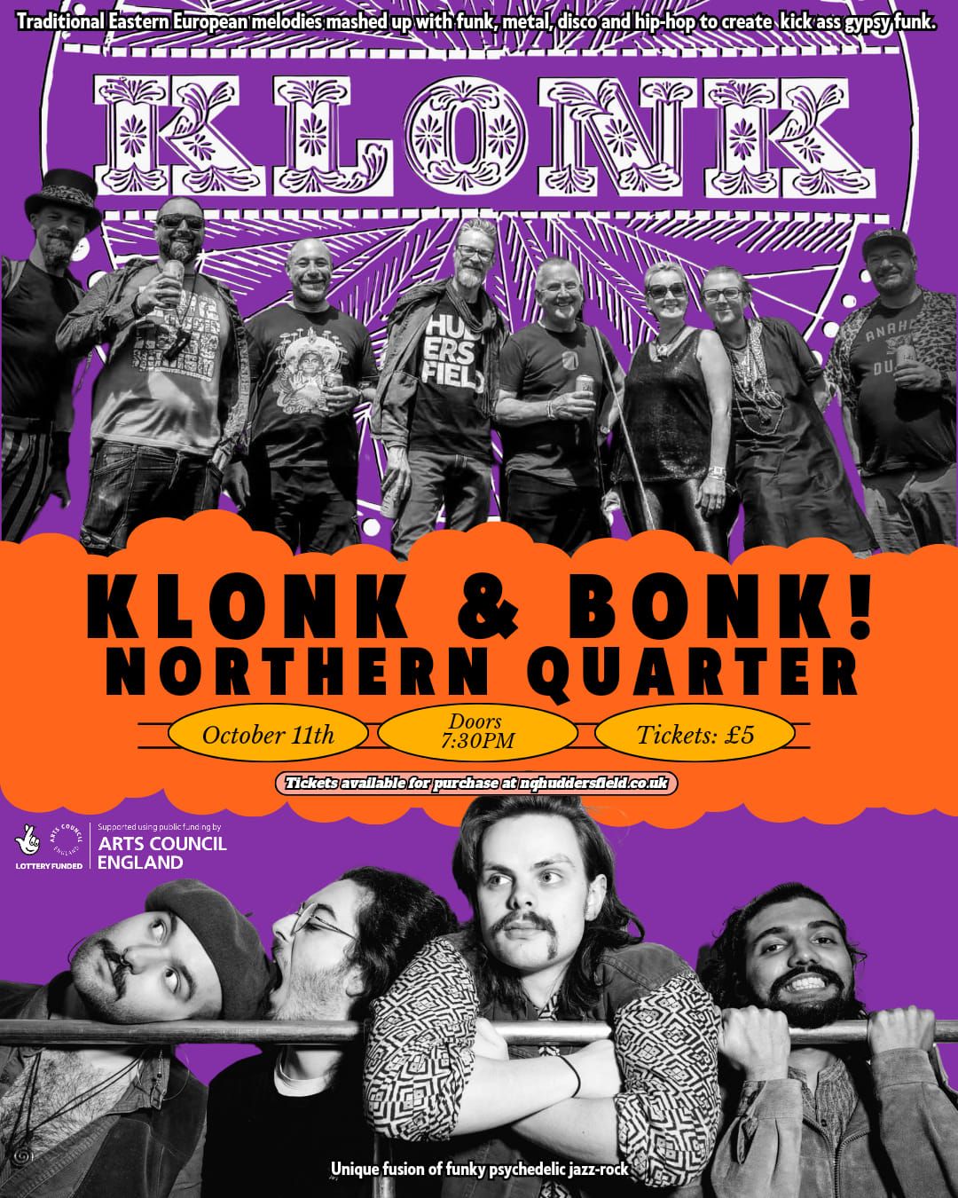 Klonk & Bonk! @Northern Quarter, Huddersfield 