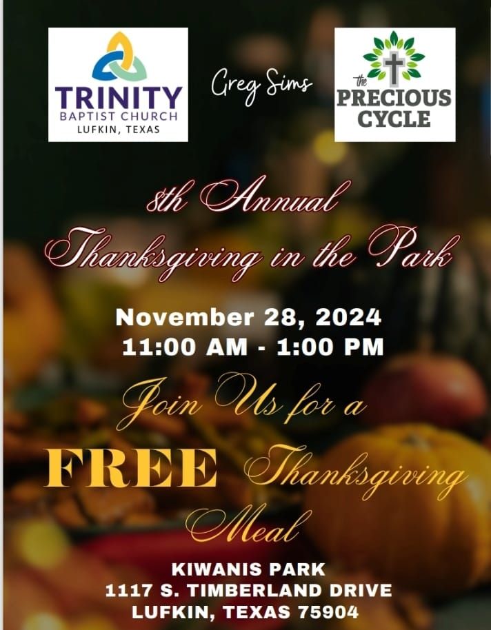 8th annual Thanksgiving in the Park 