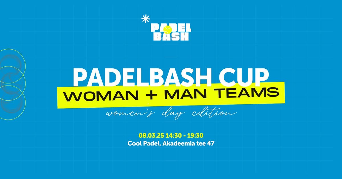 PadelBash MIX: woman + man teams