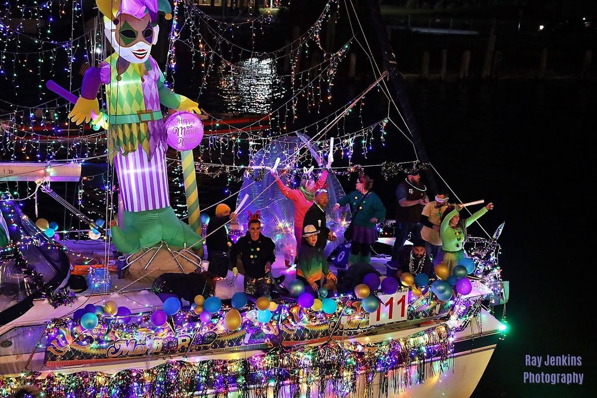 Yachty Gras - America\u2019s Largest Mardi Gras Boat Parade!