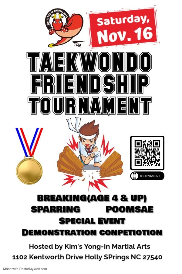 Annual TKD Friendship Tournament 