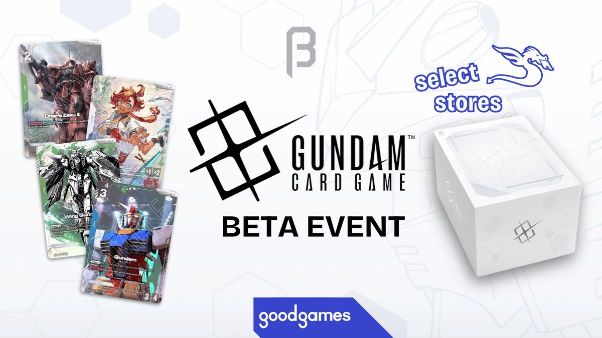 *CAPACITY REACHED* Gundam Card Game - Beta Trial Event - Sealed