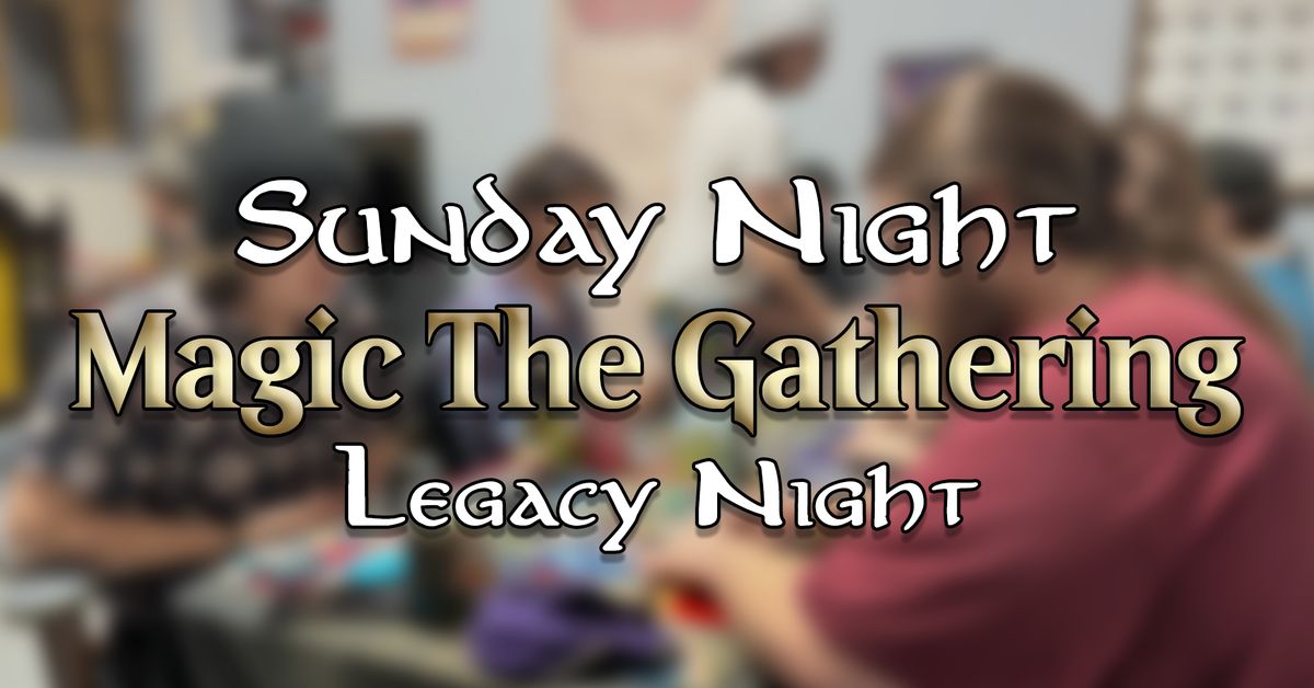 Sunday MTG Legacy 