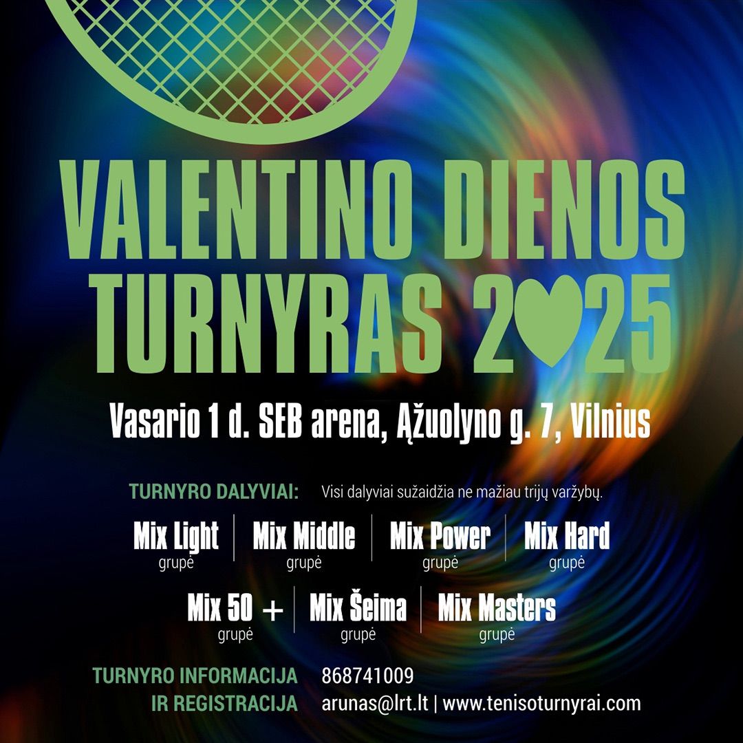 Valentino dienos teniso turnyras\u20192025