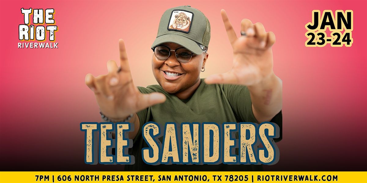 Comedian Tee Sanders Live in San Antonio at Riot Riverwalk Comedy Club
