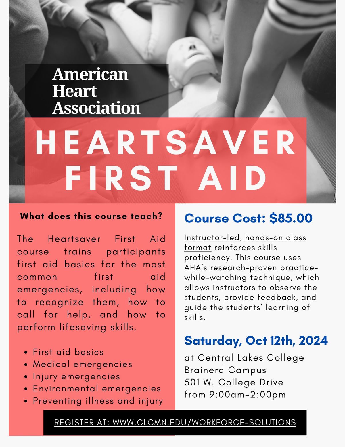 Heartsaver FIRST AID (American Heart Association)