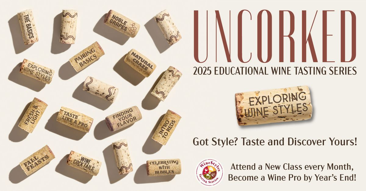 2025 Wine Education Series: Exploring Wine Styles