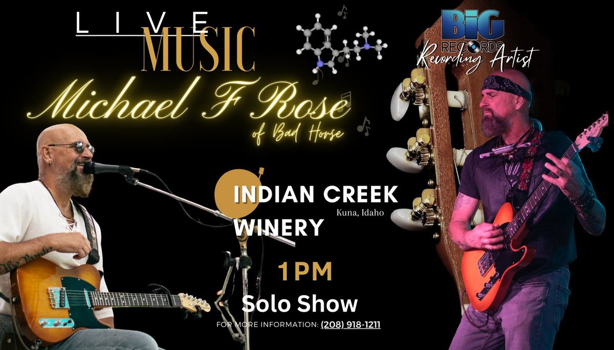 Michael Rose Live @ Indian Creek Winery 
