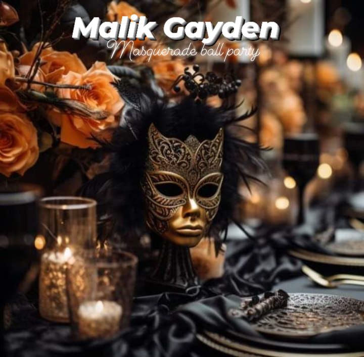 Malik Gayden masquerade dinner party at perkins mansion!