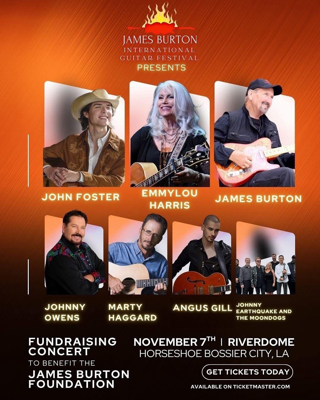 James Burton International Guiter Festival at Riverdome At Horseshoe Casino