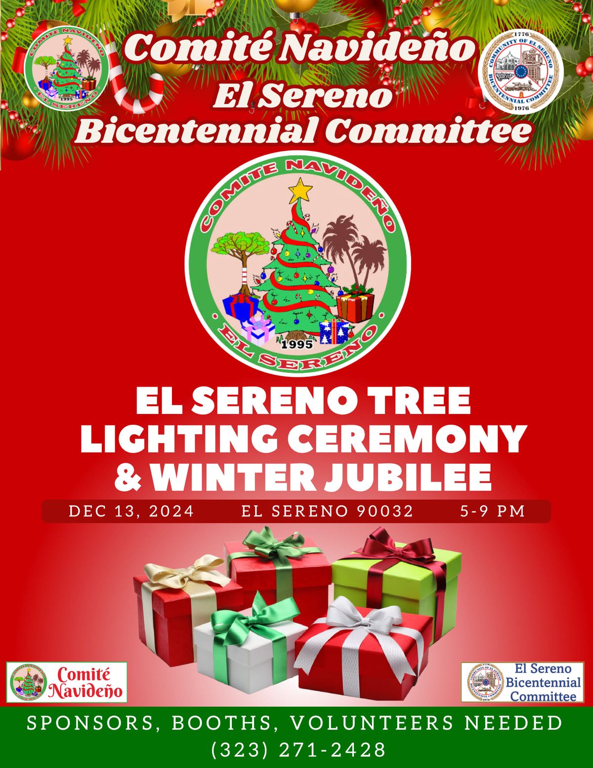 El Sereno Tree Lighting Ceremony and Winter Jubilee