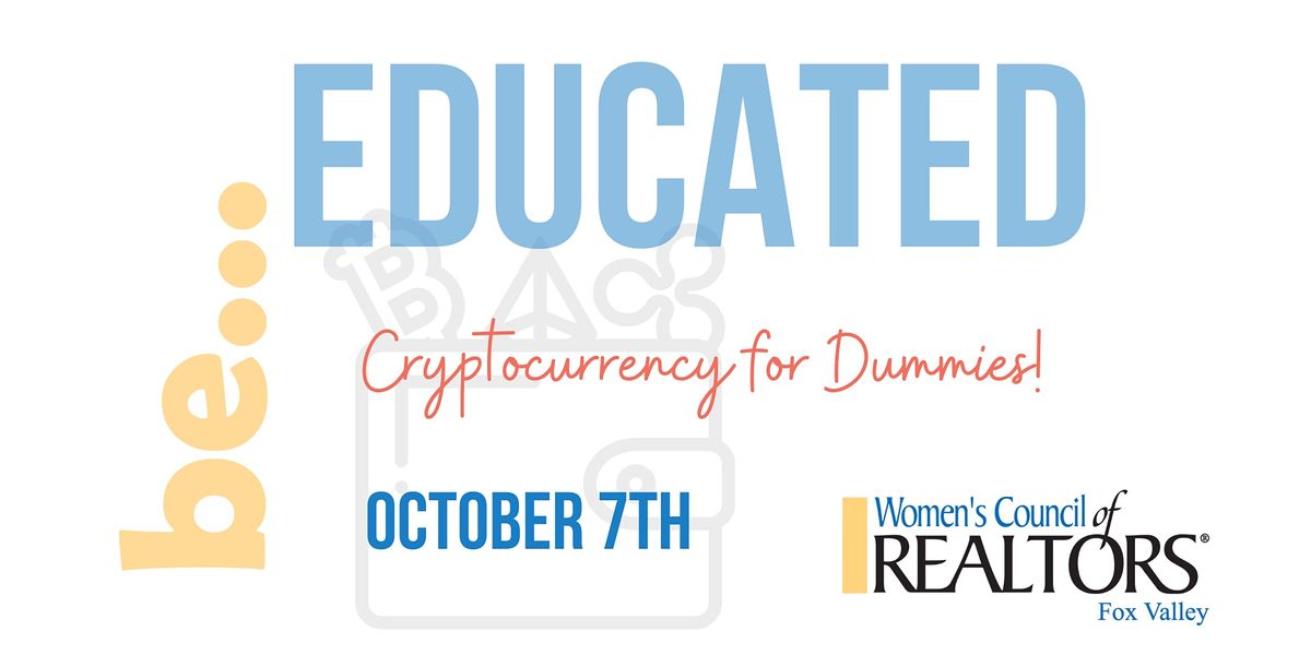 Be Educated Cryptocurrency For Dummies Pal Joey S Batavia 7 October 21