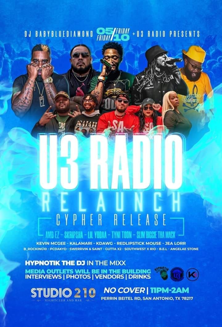 U3 Radio Relaunch Cypher Release Party!