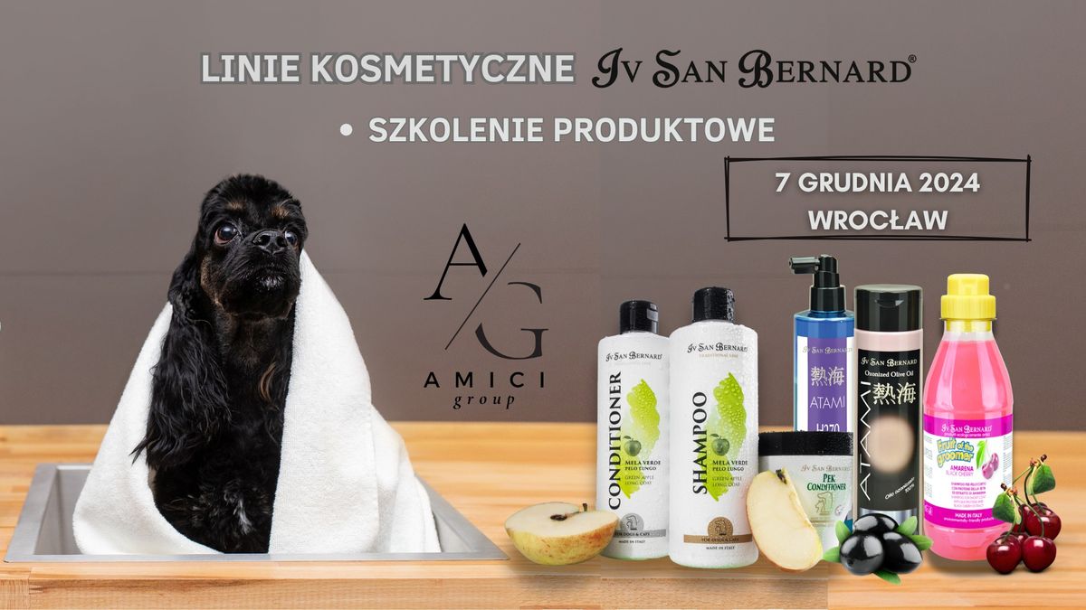 Linie kosmetyczne Iv San Bernard - szkolenie produktowe