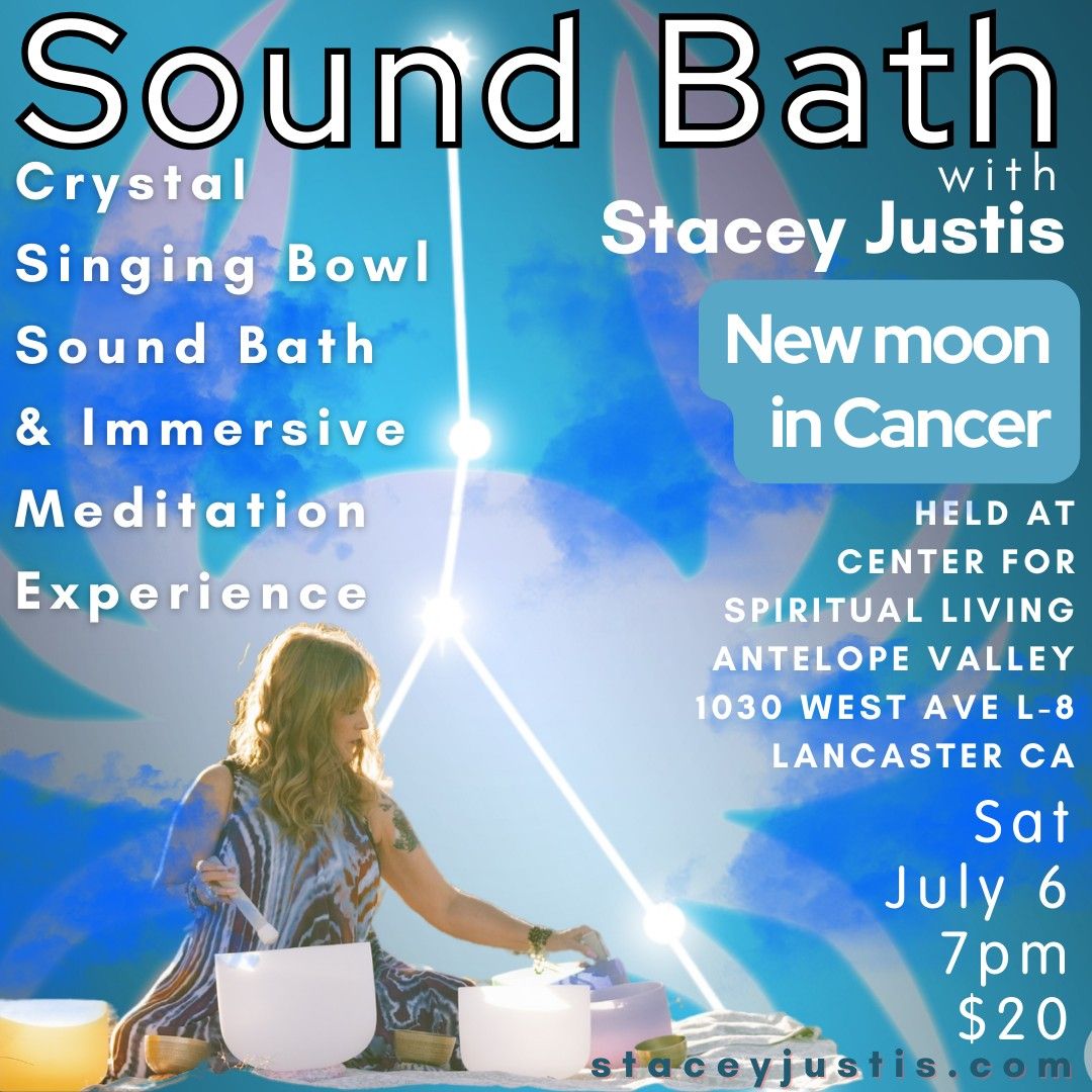 New Moon Sound Bath with Stacey Justis