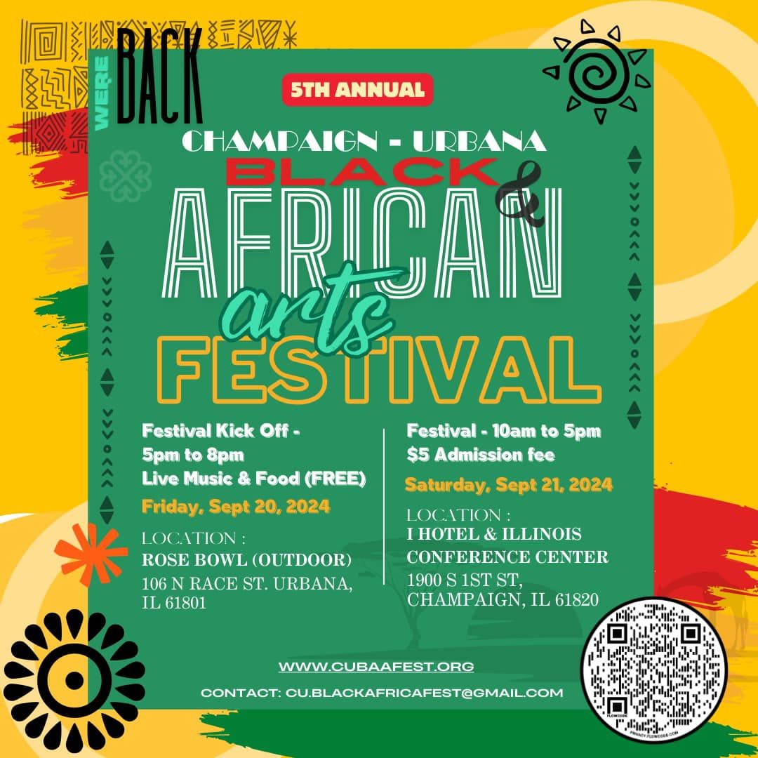 Champaign-Urbana Black & African Arts Festival KICK-OFF 