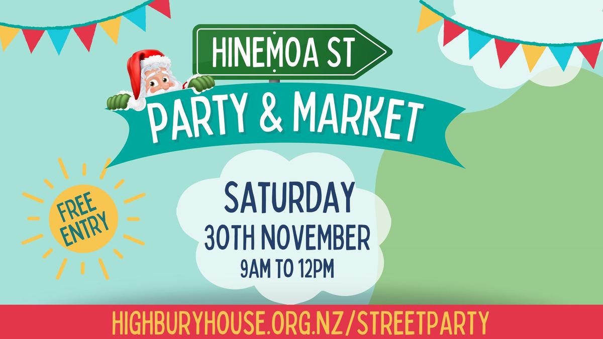 Hinemoa Street Party & Market 2024