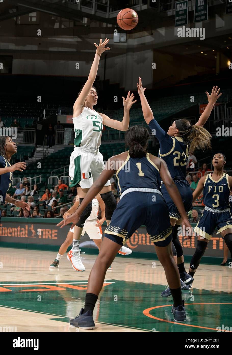 Miami Hurricanes Womens Basketball vs. Florida International Panthers ...
