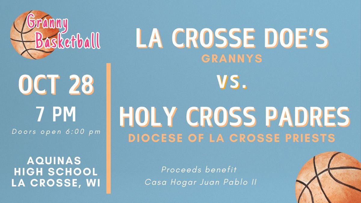 Granny Basketball: Granny's vs. Diocese of La Crosse Priests