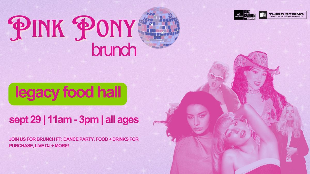 Pink Pony Brat Brunch | Chappell Roan & Charli XCX theme