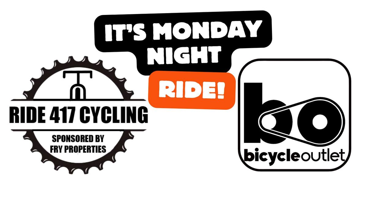 IT'S MONDAY NIGHT RIDE @ THE BIKE SHOP! 