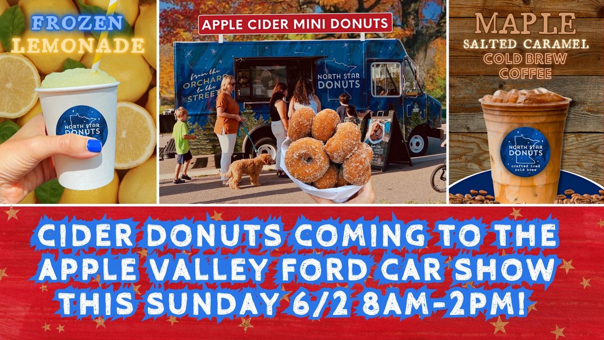 Cider Donuts, Maple Salted Caramel Cold Brews + Frozen Lemonade in Apple Valley Sunday 6\/2!