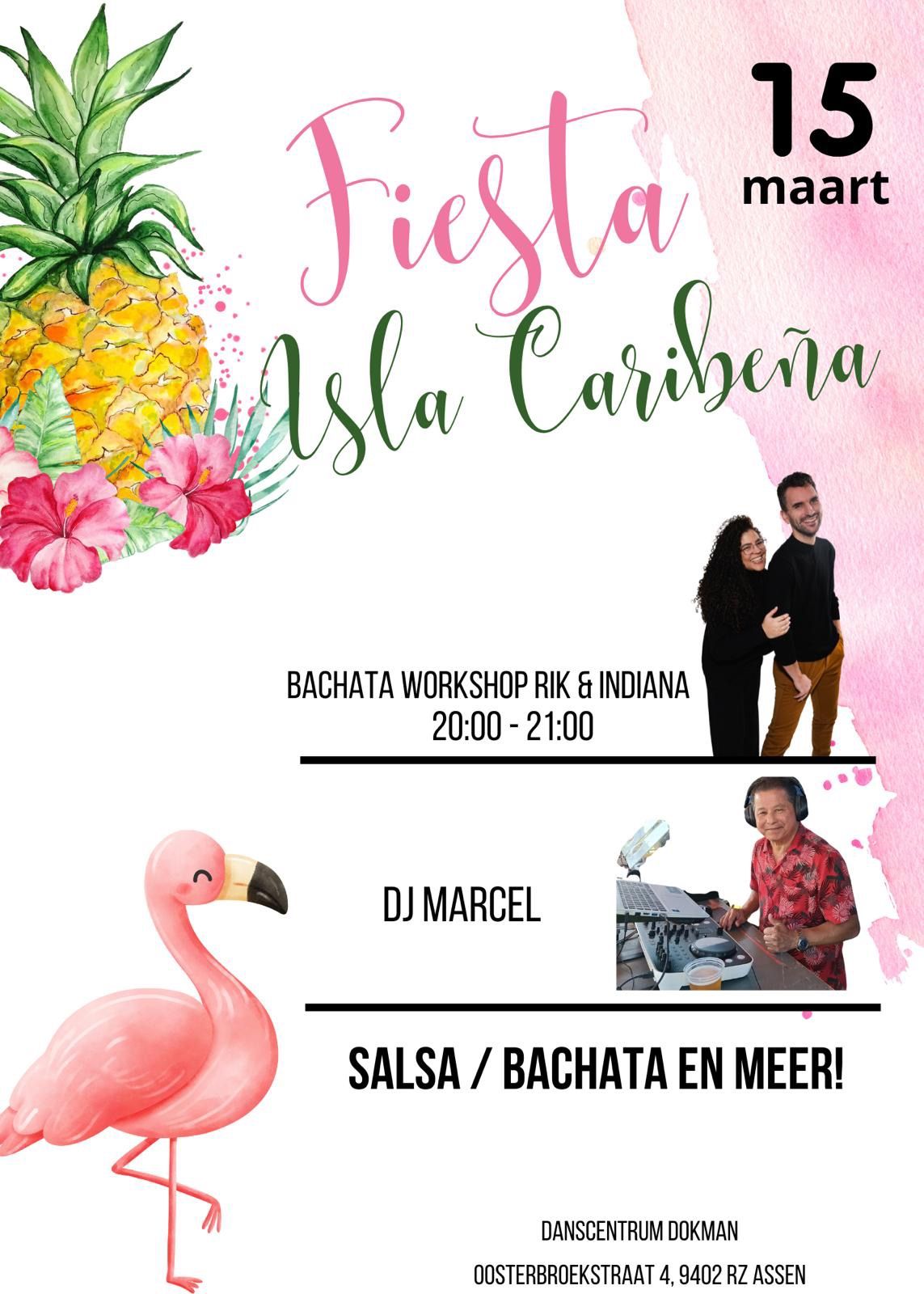 Fiesta Isla Caribe\u00f1a 15 mrt 