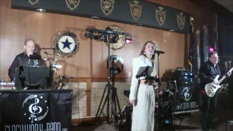 Cheyenne Pohl with Clockwork-Band at Lawnton Legion