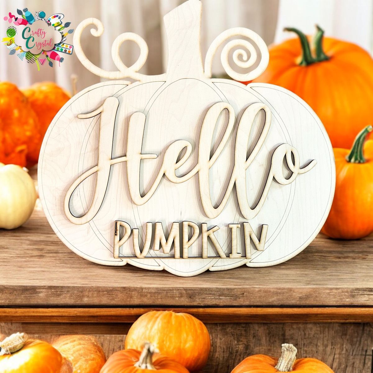 Autumn Sign Workshop - Multiple 3D Options