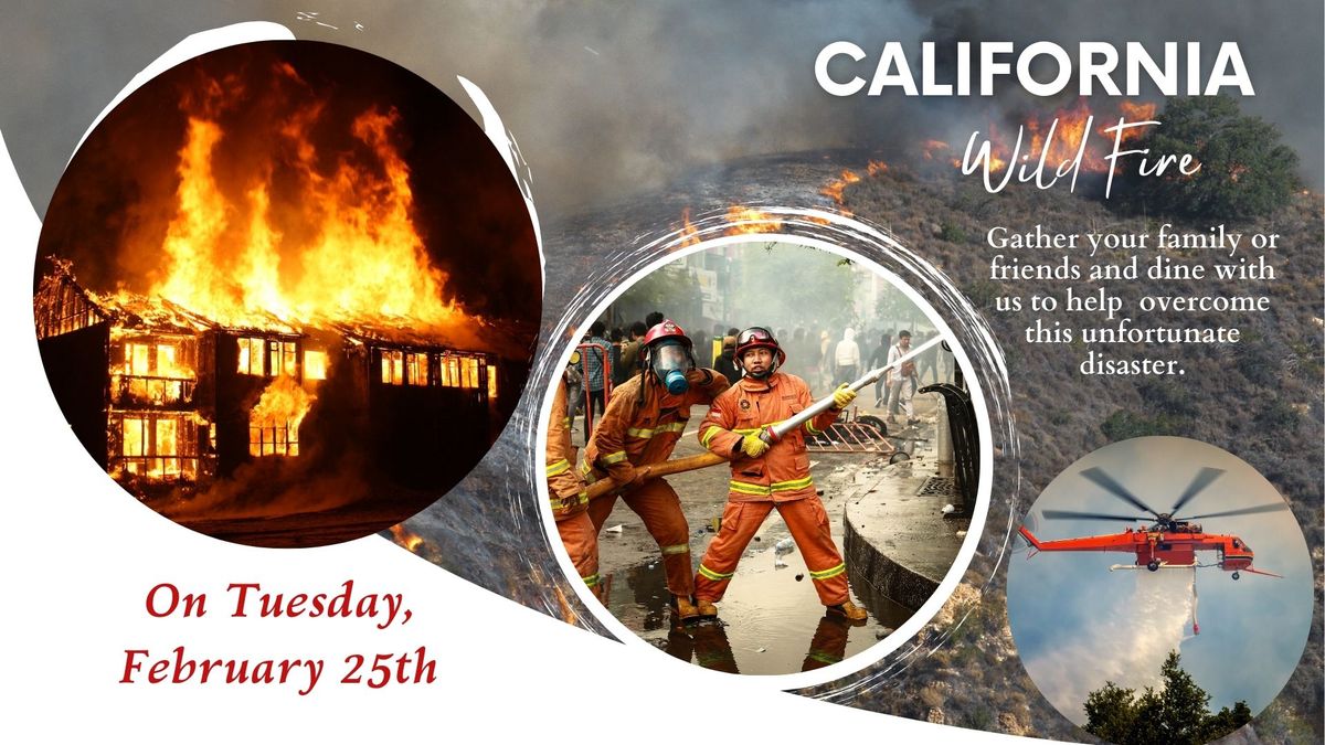 California Wildfire Relief Fundraiser