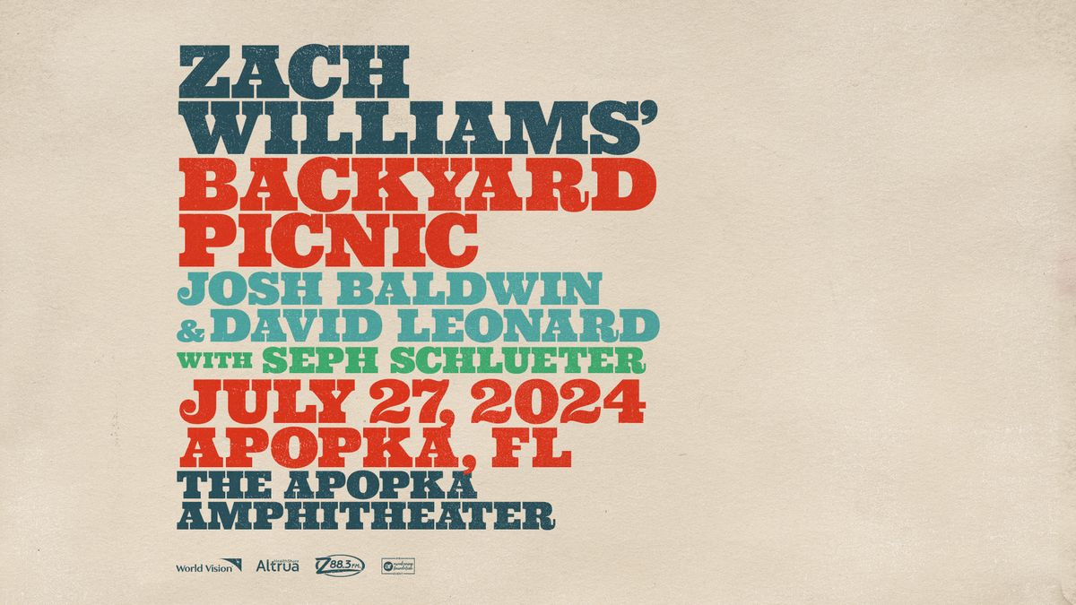 Zach Williams Backyard Picnic - Apopka, FL