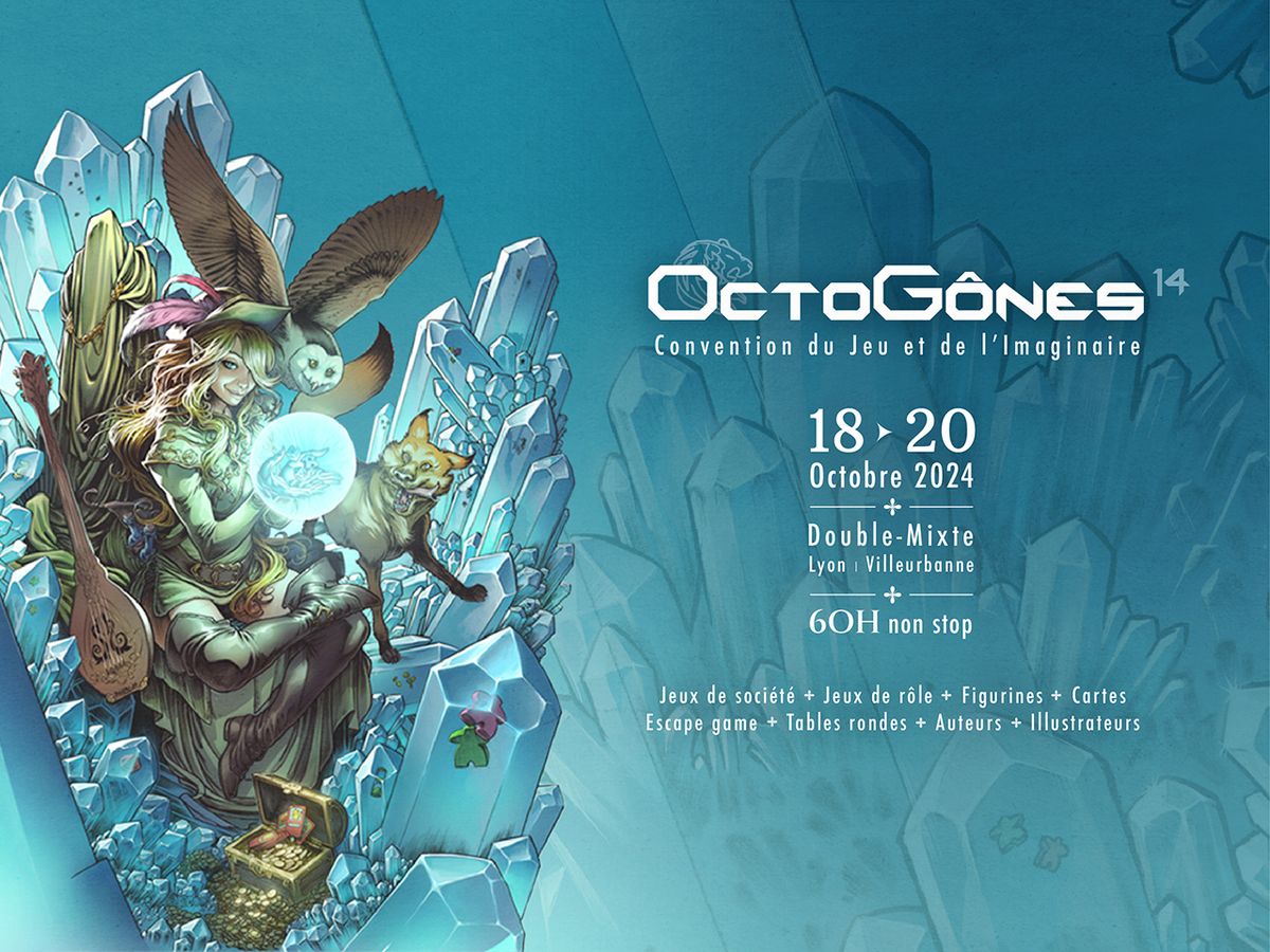 OctoG\u00f4nes 14 - Convention du Jeu et de l'Imaginaire